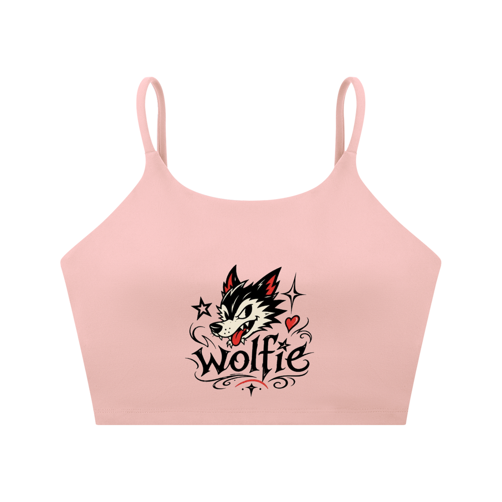 Spaghetti Strap Sports Bra
