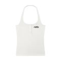 Women's Ribbed Henley Tank Top